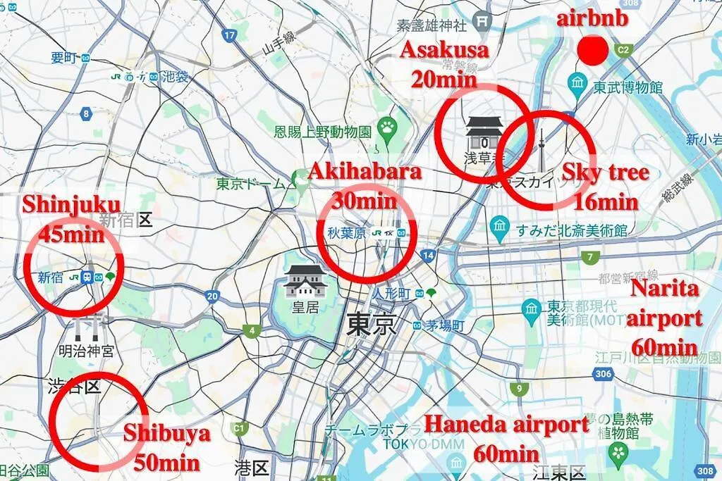 New Construction Very Close To Asakusa Skytree Akihabara Tokyo 0*,